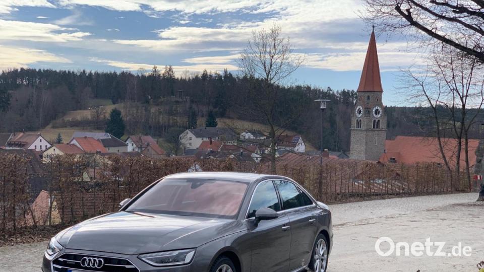 Audi A4 Limousine TFSI45 quattro im Test bei Oberpfalzmedien. Bild: Michael Ascherl