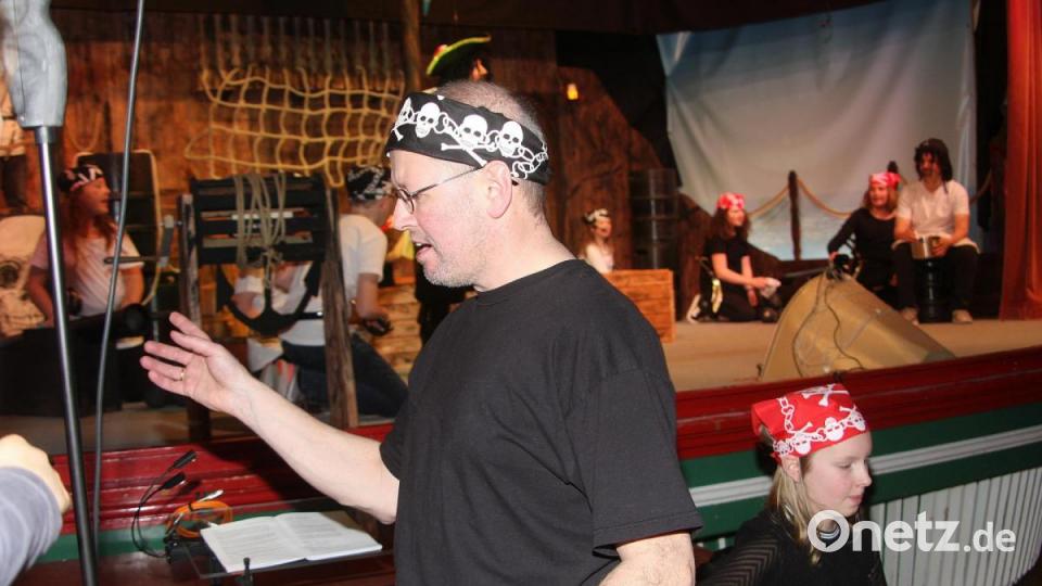 Kindermusical der &quot;Theaterfüxe&quot; der LSG Fuchsmühl - Uraufführung &quot;Claus und der Klabauter&quot; Bild: wro