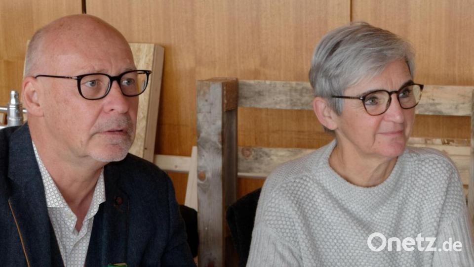 Johannes Reitmeier und Gaby Saller haben alles im Blick. Bild: tr