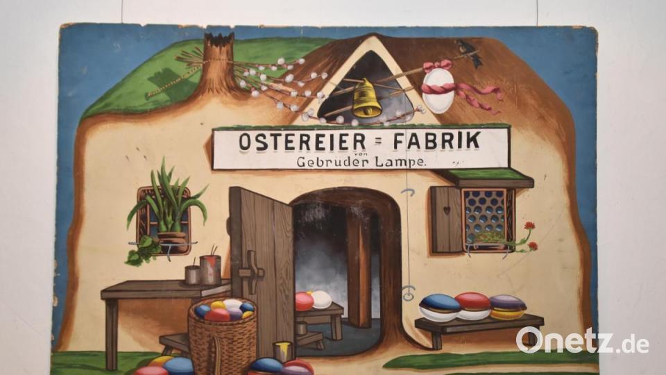 Ostereier- Fabrik. Bild: hcz