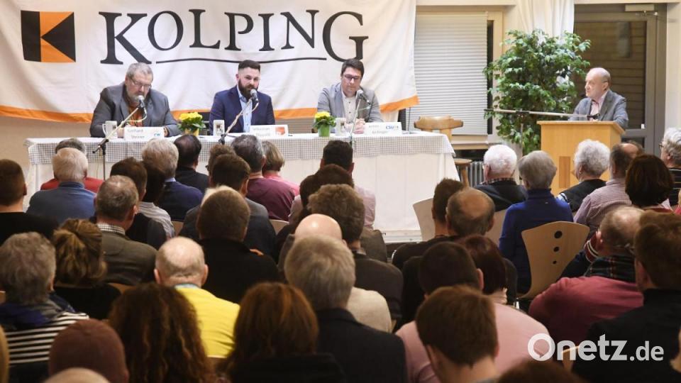 Podiumsdiskussion Bürgermeisterkandidaten Neustadt Bild: Gabi Schönberger