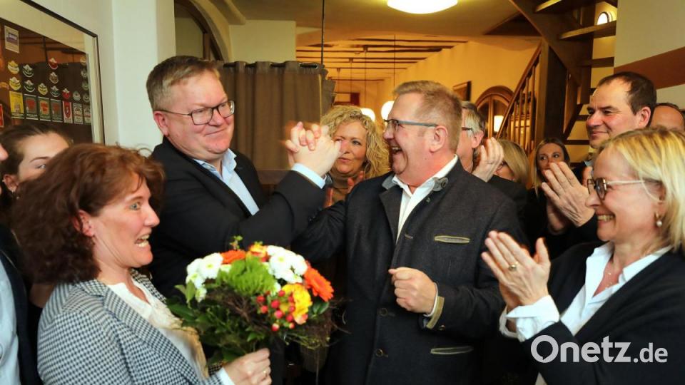 Wahlparty der CSU Bild: Wolfgang Steinbacher