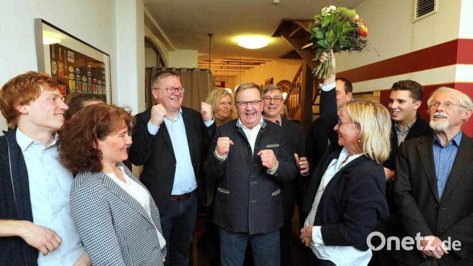 Wahlparty der CSU Bild: Wolfgang Steinbacher