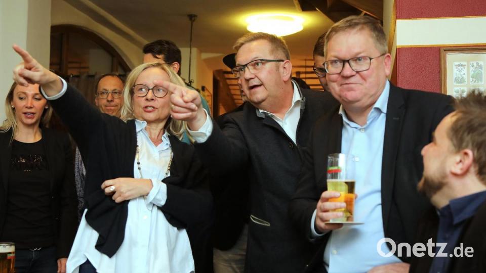 Wahlparty der CSU Bild: Wolfgang Steinbacher
