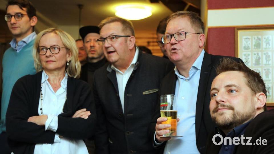 Wahlparty der CSU Bild: Wolfgang Steinbacher
