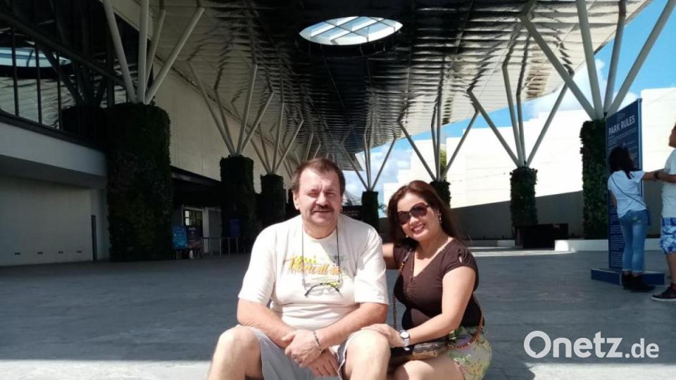 Reinhard W. mit seiner Frau Bild: privat