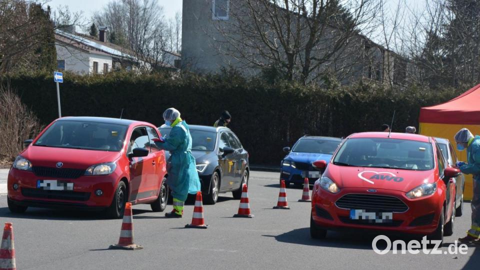 Zunächst mussten die Testpersonen ihre Personalien angeben. Bild: jr