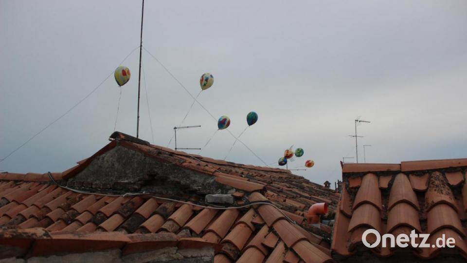 So sieht Noa Panes Aktion in Venedig aus. Bild: Noa Pane/exb