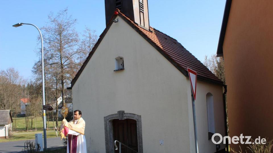 In Grünlas an der Kapelle. Bild: soj