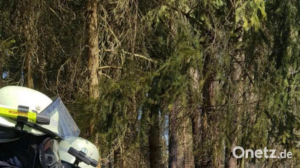 Die Atemschutzträger hatten bei der Brandbekämpfung Schwerstarbeit zu leisten. Mit der Wärmebildkamera wurde nach versteckten Glutnestern Ausschau gehalten. Bild: frd