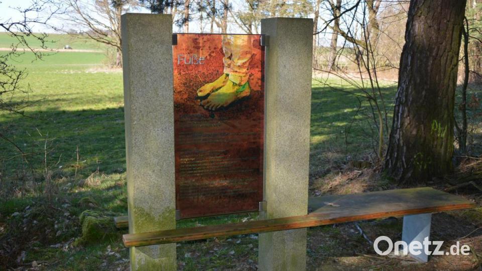 Der Besinnungspunkt „Füße“. Bild: jr