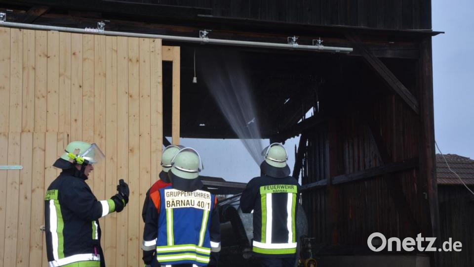 Einen großen Feuerwehreinsatz gab es am Ostermontag in Asch (Gemeinde Mähring). Bild: jr
