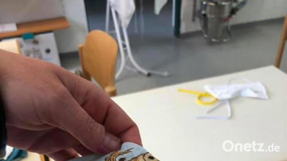 Kreativität in der Coronakrise: Bunte und originelle Mund-Nasen-Masken unserer Leser. Bild: Steffi Hagn