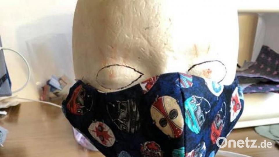 Kreativität in der Coronakrise: Bunte und originelle Mund-Nasen-Masken unserer Leser. Bild: Gabi Krieger
