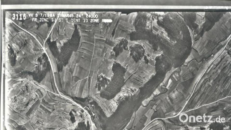 Die US Air Force hatte bereits am 21. März 1945 die Gegend von Schmidmühlen für Luftaufnahmen beflogen, um lohnende Ziele auszumachen. Bild: bö