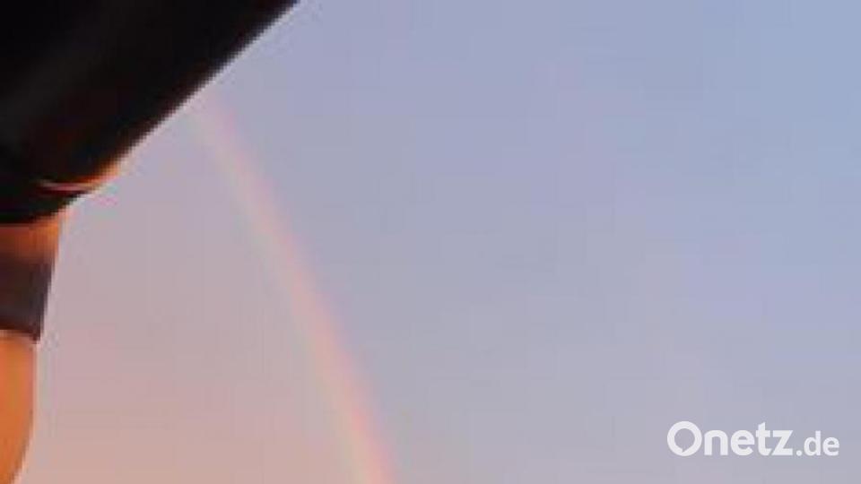 Unsere Leser haben uns Bilder von der Wetterschau am Donnerstagabend geschickt. Bild: Yvonne Grau