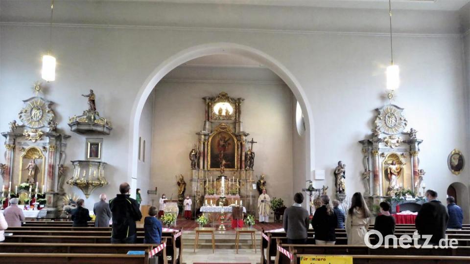 So leer ist ein Gotteshaus selten. Die Gläubigen haben wohl noch Bedenken, in die Kirche zu gehen. Bild: ubb