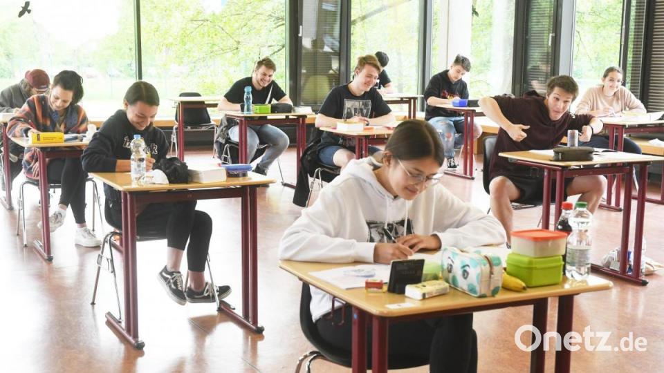 Deutsch-Abi am Gymnasium in Neustadt. Bild: Gabi Schönberger