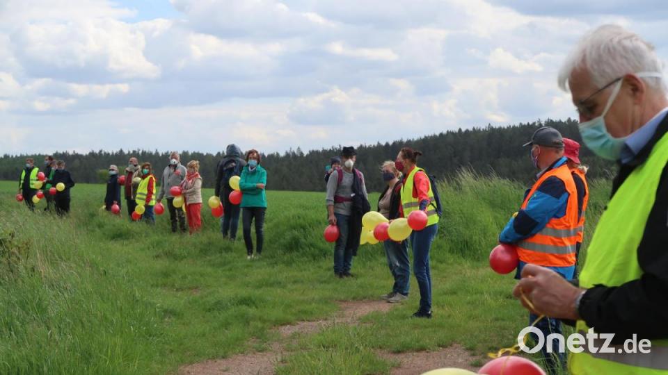 Protest gegen den Süd-Ost-Link. Bild: Kunz