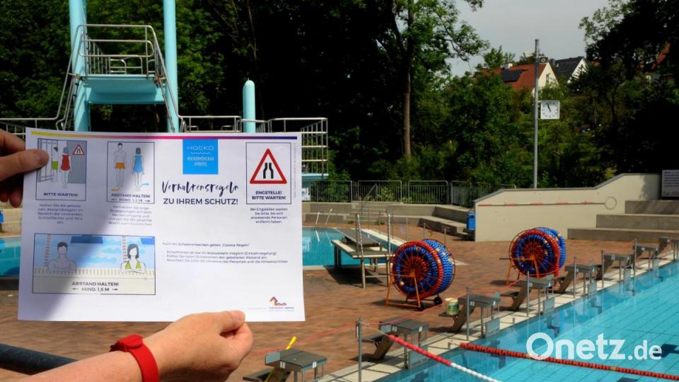 Die Freibadsaison in Amberg beginnt am 11. Juni – allerdings mit einigen Einschränkungen wegen der Coronagefahr. Bild: Stephan Huber