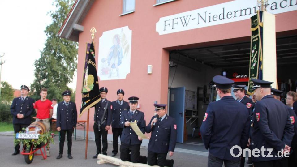 Im September 2019 war Patenbitten bei der Niedermuracher Feuerwehr. Archivbild: frd
