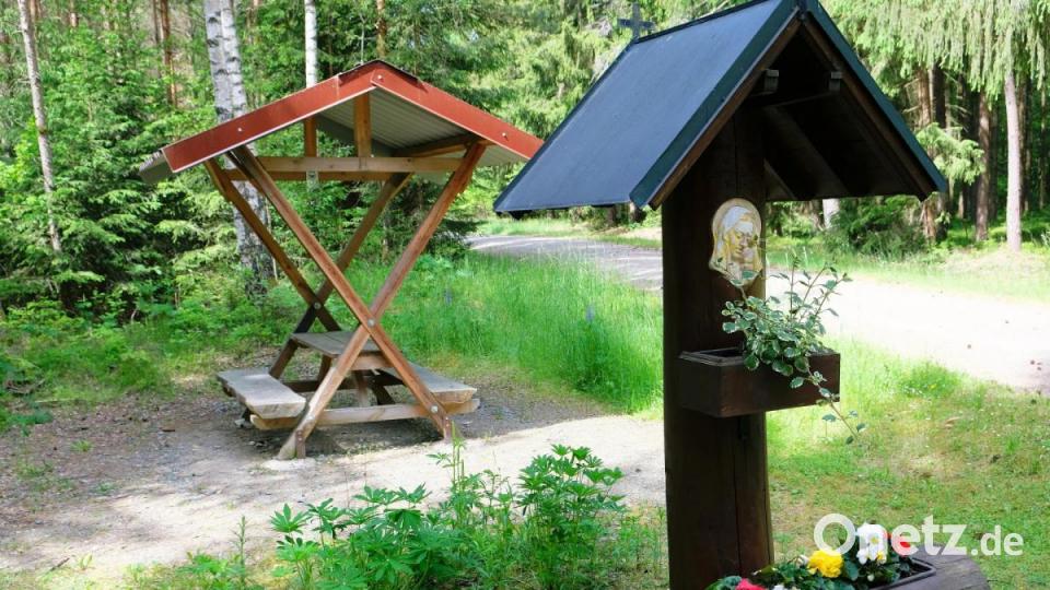 Unter dem Schutz der Gottesmutter gibt es viele Rastmöglichkeiten. Bild: do