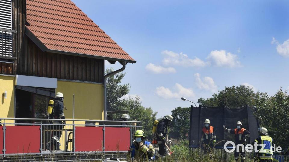 Brand in Traßlberg Bild: Petra Hartl