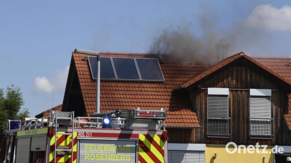 Brand in Traßlberg Bild: Petra Hartl