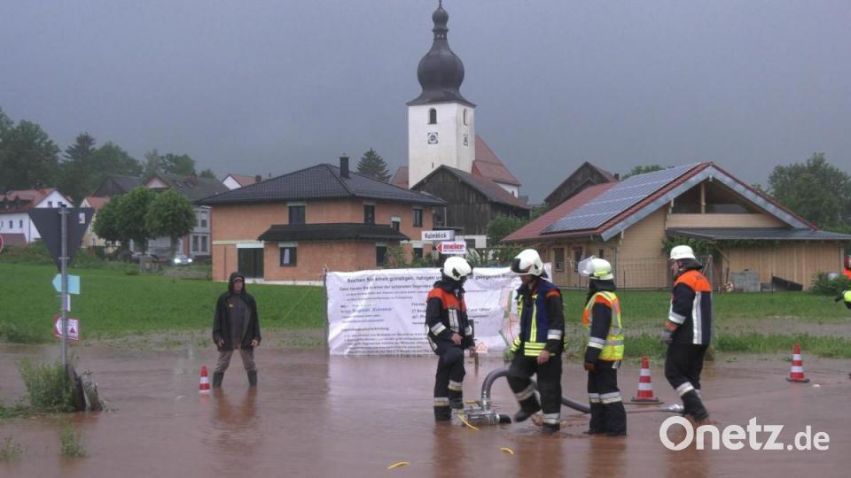 Unwetterschäden in Mockersdorf Bild: rw