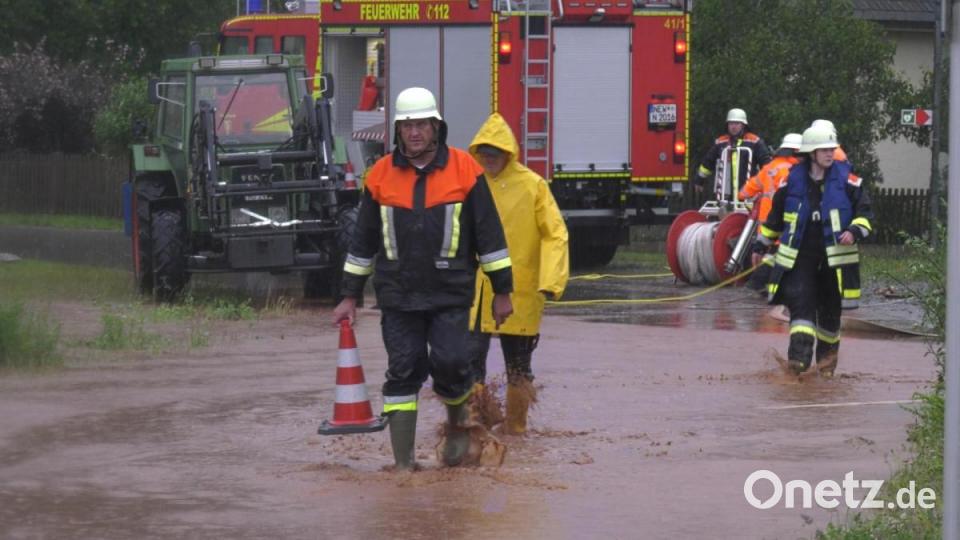 Unwetterschäden in Mockersdorf Bild: rw