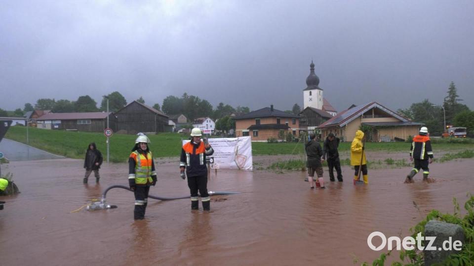 Unwetterschäden in Mockersdorf Bild: rw