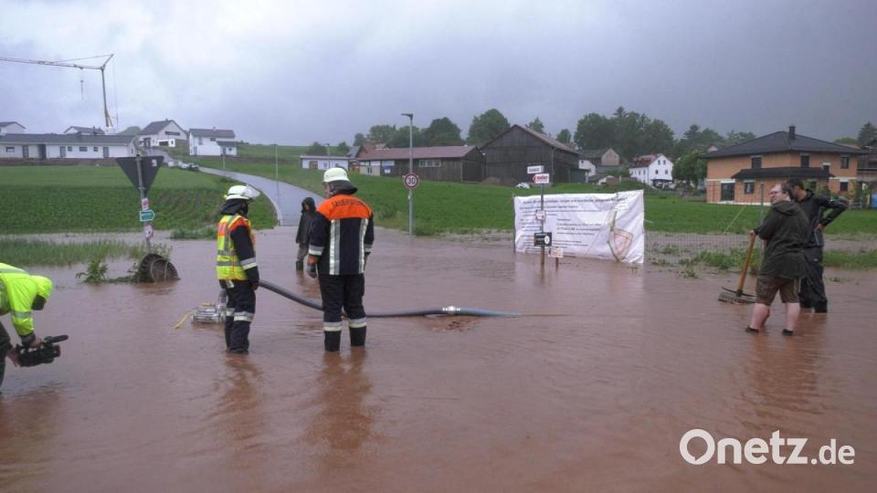 Unwetterschäden in Mockersdorf Bild: rw