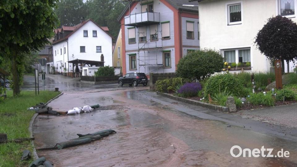 Unwetterschäden in Mockersdorf Bild: rw