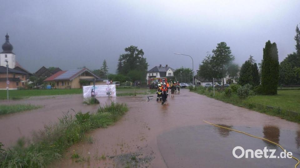 Unwetterschäden in Mockersdorf Bild: rw