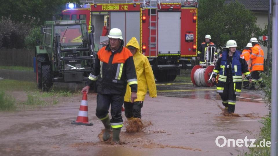 Unwetterschäden in Mockersdorf Bild: rw