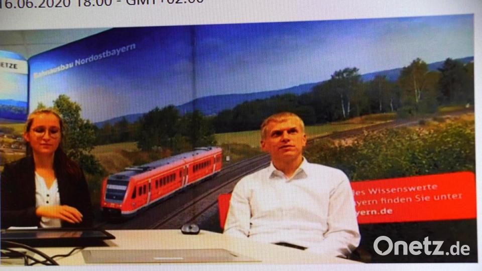 Für den Streckenabschnitt von Immenreuth bis Schirnding zeichnet Michael Engelmann verantwortlich Screenshot: bkr