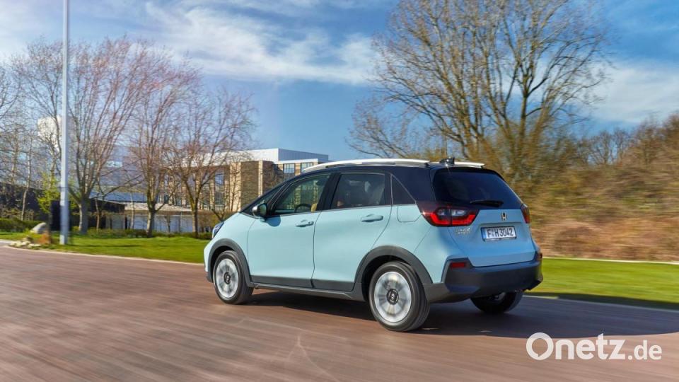 Nur noch in Hybrid-Versionen ist der neue Honda Jazz zu haben. Dem Kleinwagen steht nun auch eine etwas robustere Variante namens Crosstar zur Seite. Bild: Honda