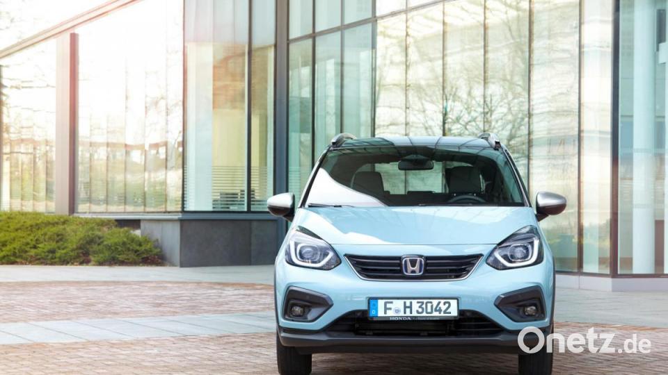 Nur noch in Hybrid-Versionen ist der neue Honda Jazz zu haben. Dem Kleinwagen steht nun auch eine etwas robustere Variante namens Crosstar zur Seite. Bild: Honda