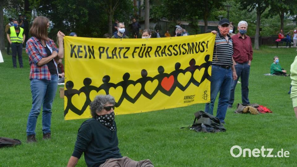 Kein Platz für Rassismus. Bild: Kunz