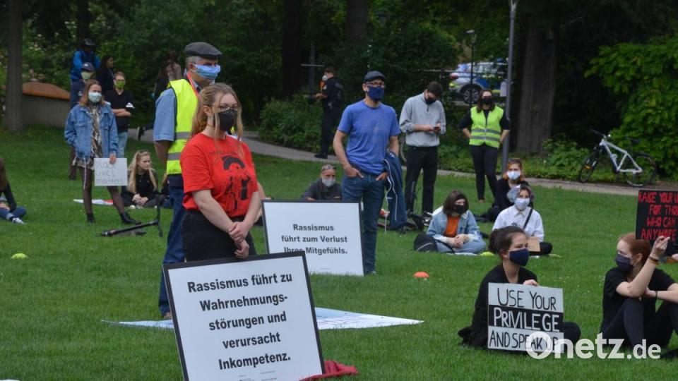 Demonstration gegen Rassismus. Bild: Kunz