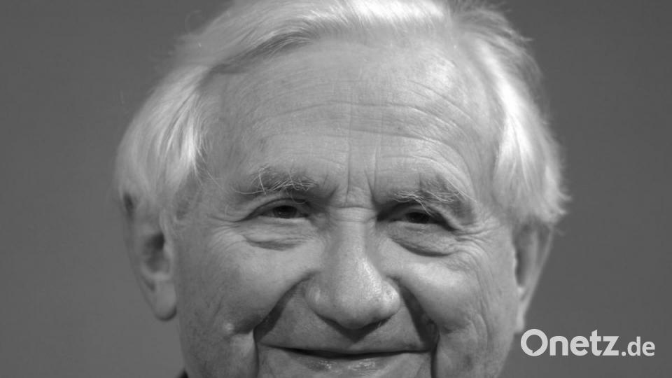Georg Ratzinger, der Bruder des emeritierten Papstes Benedikt XVI., ist in Regensburg im Alter von 96 Jahren gestorben. Bild: Armin Weigel