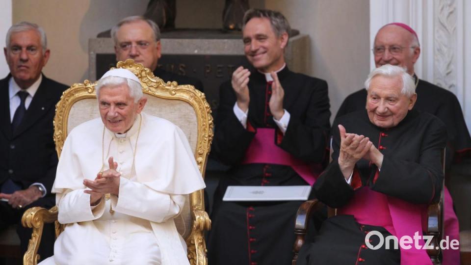 Georg Ratzinger, der Bruder des emeritierten Papstes Benedikt XVI., ist in Regensburg im Alter von 96 Jahren gestorben. Bild: Karl-Josef Hildenbrand