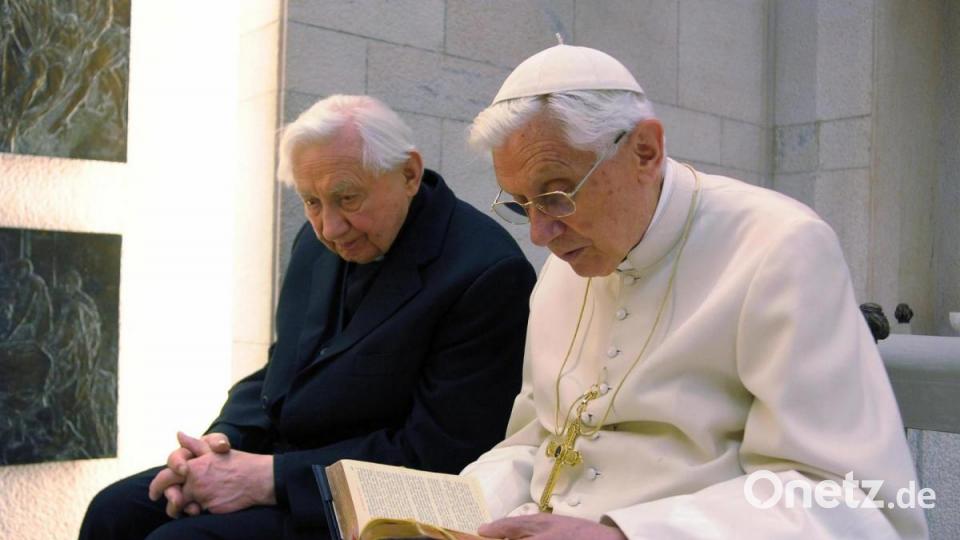 Georg Ratzinger, der Bruder des emeritierten Papstes Benedikt XVI., ist in Regensburg im Alter von 96 Jahren gestorben. Bild: -
