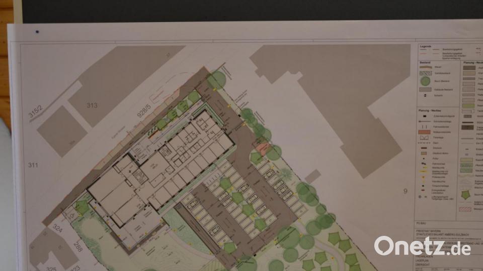 Der Neubau in Waldsassen entsteht auf dem Gelände des früheren Seniorenheims St. Maria. Bild: rti