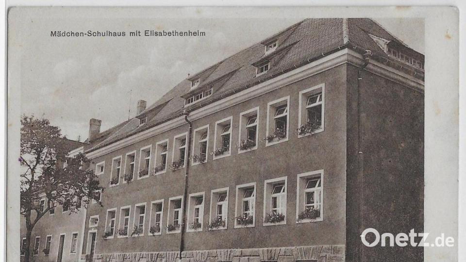 Elisabethenheim mit Mädchenschulhaus Repro: ü