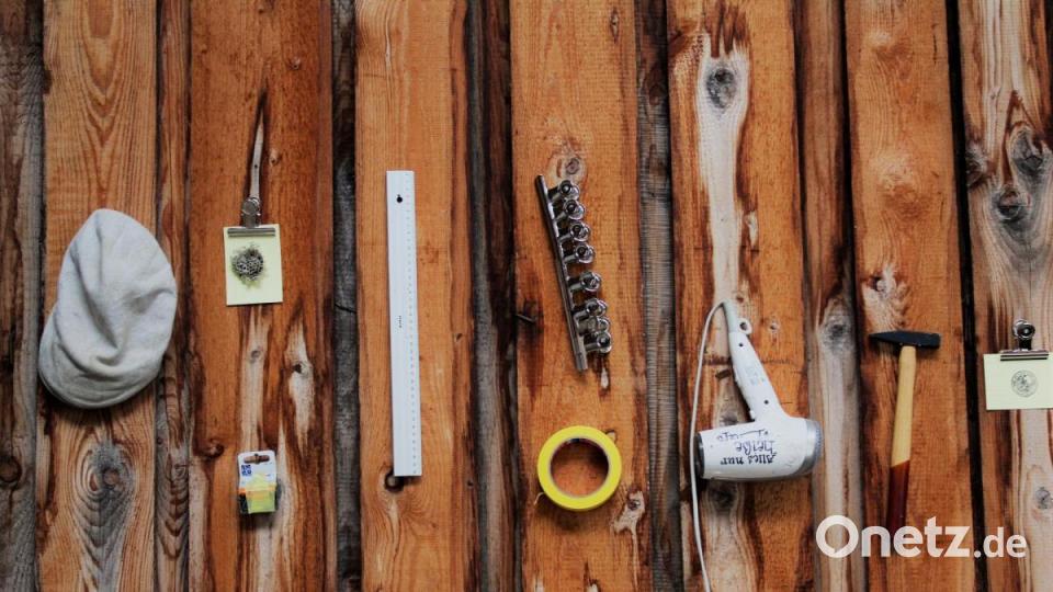 Ordnung muss sein. Werkzeuge an der Wand. Bild: Dagmar Williamson, dwi