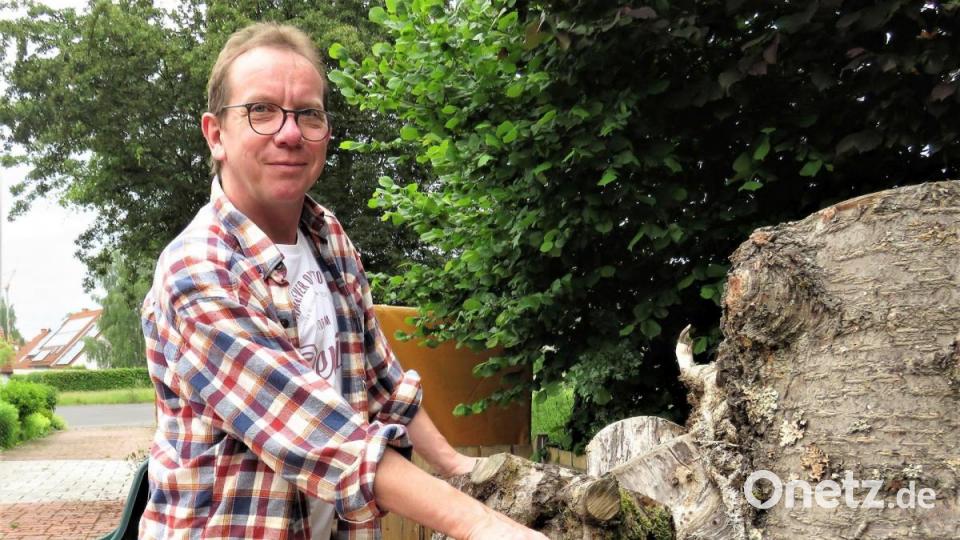 Das Schleifgerät, ein Exzenterschleifer, ist teurer als man denkt. „Aber die Investition lohnt sich“, rät Horn zur besseren Wahl bei der Auswahl der Bearbeitungsgeräte. Bild: ubb