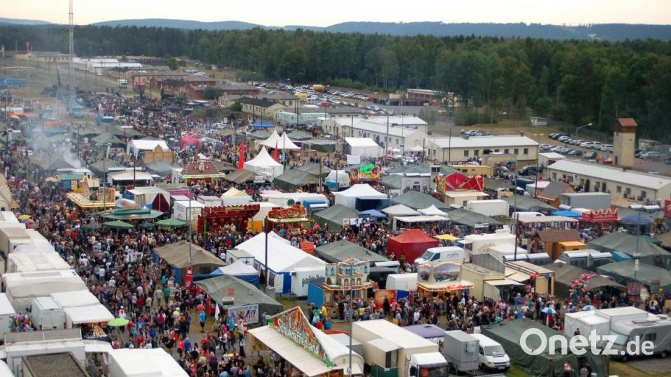 Das Deutsch-Amerikanische Volksfest im Truppenübungsplatz Grafenwöhr zog stets die Massen an. Archivbild: rgr