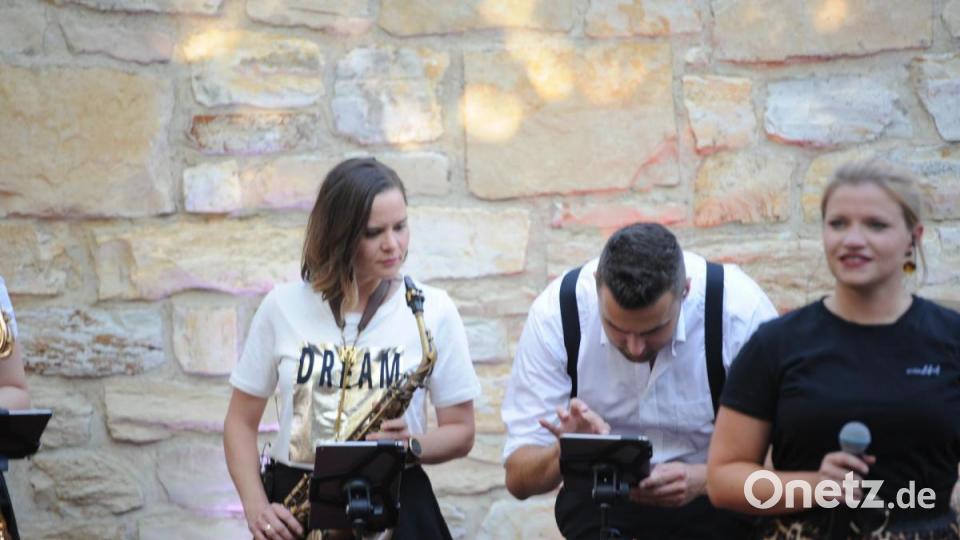 Die Funky Blues Rabbits legten beim Kummert Bräu in Amberg eine &quot;Doppelschicht&quot; ein. Zweimal vor jeweils 150 Gästen gaben sie ihren ersten Liveauftritt des Jahres. Bild: Andreas Brückmann