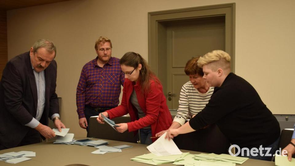 Kommunalwahl 2020 in Plößberg. Bild: szl